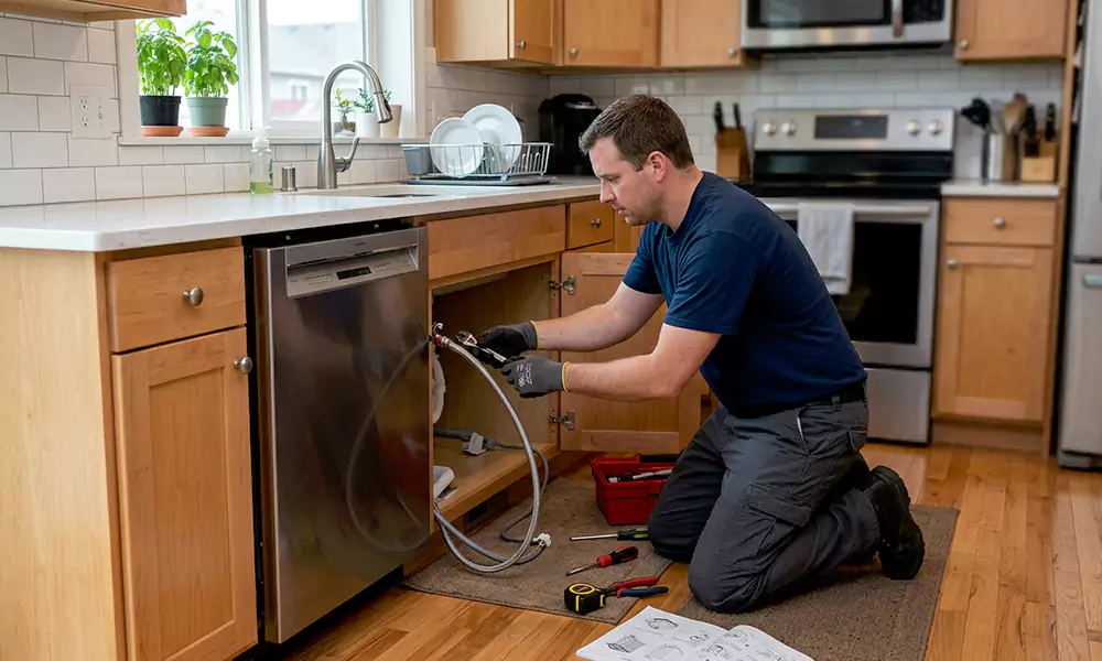 Dishwasher Installation in Danbury, CT