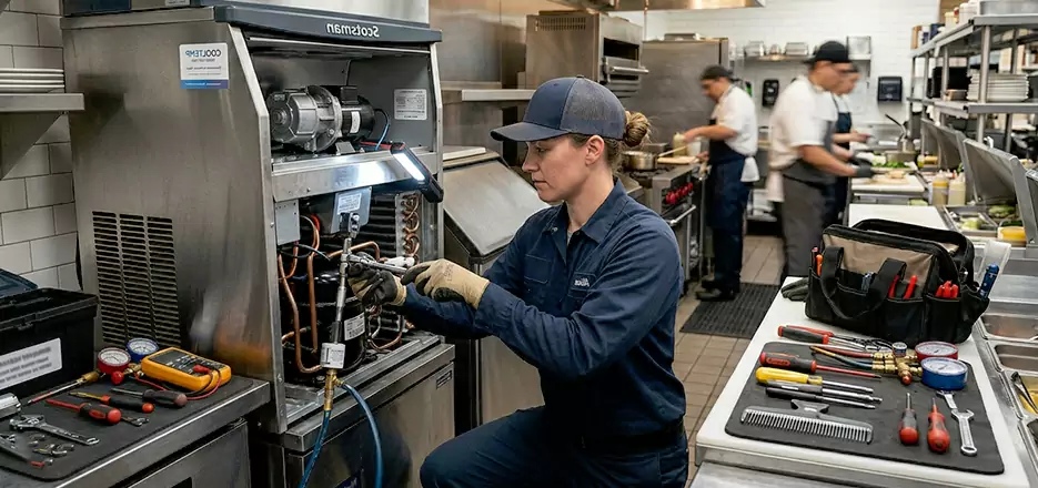 Industrial Ice Machine Maintenance in Danbury